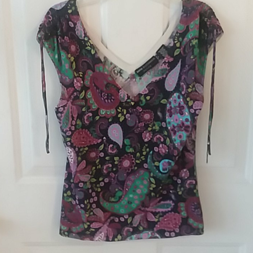 Dana Buchman short sleeve top